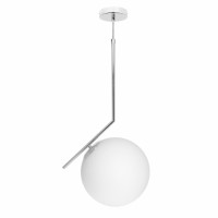 Distribuidor - Lâmpadas Diversas | Colgantes Moderno | COLGANTE AIMEE 1XE27 CROMO REGX35X35 CM Ref: 108253020